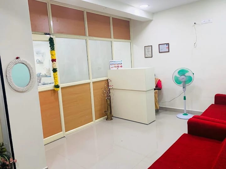 Patient reception area