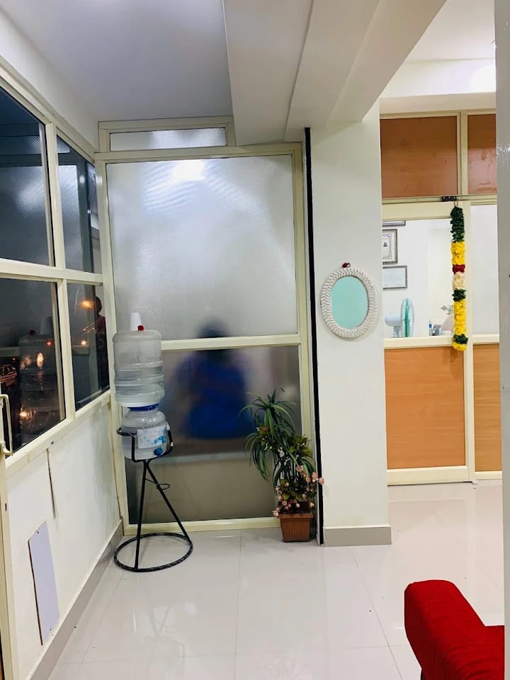 Patient lounge at Thangam Dental Clinic